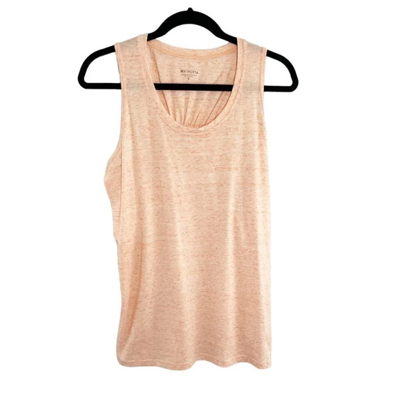Athleta Peach Drishti Textured Athletic Tank Top NWT Women's Size Small - Picture 1 of 7